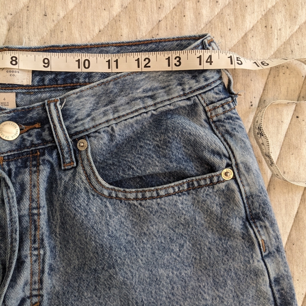 Universal Thread Super Wide-Leg Jeans Mid Rise - Picture 4 of 6
